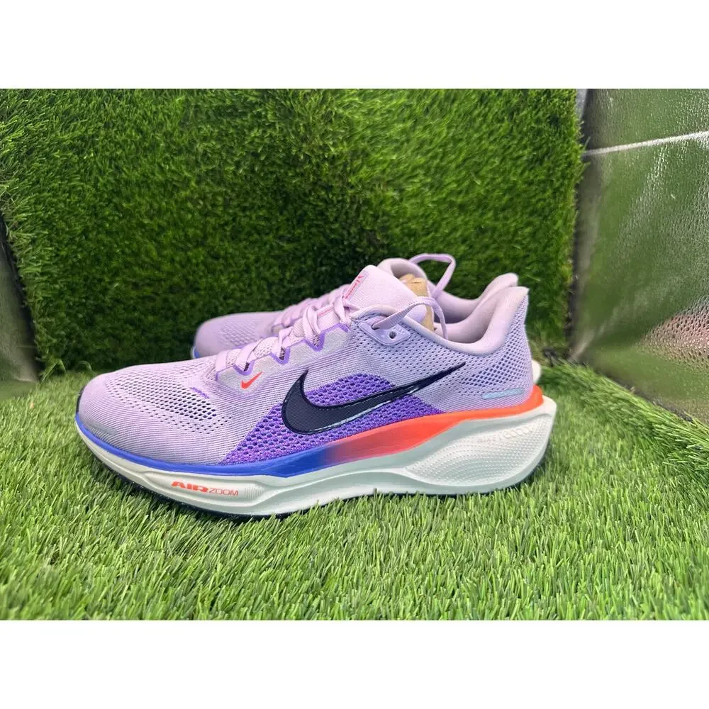 Nike Pegasus 41 FD2723-503 Athletic Sneaker Women's 8.5 Purple Mesh Training Gym